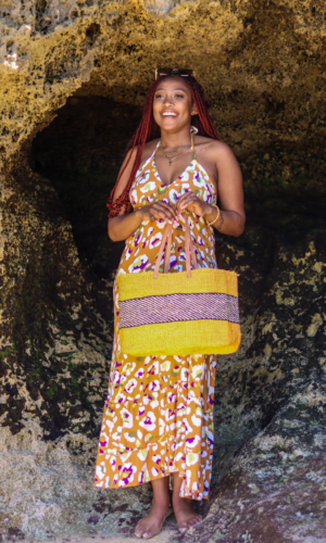 Mustad Print Strap Dress