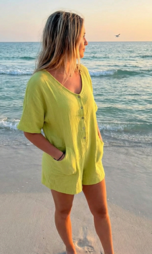 Lime Romper