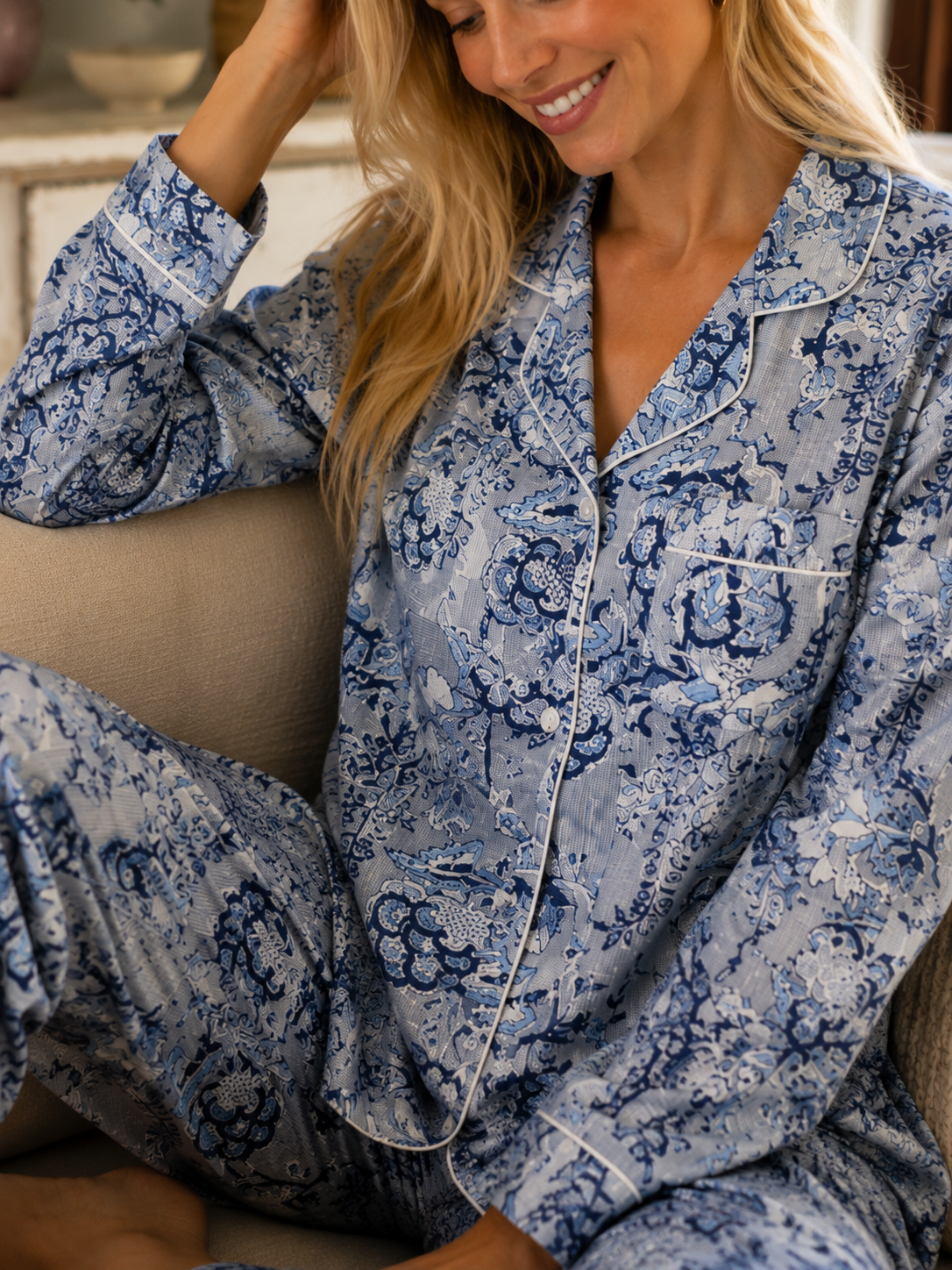 Blue Willow Sleep Set - Image 2